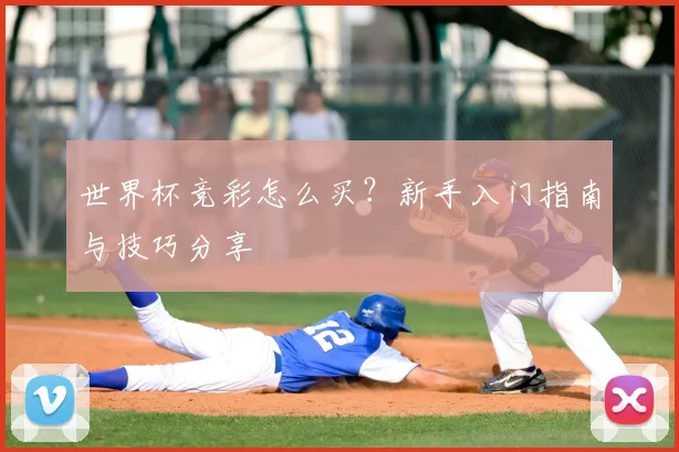 世界杯竞彩怎么买？新手入门指南与技巧分享